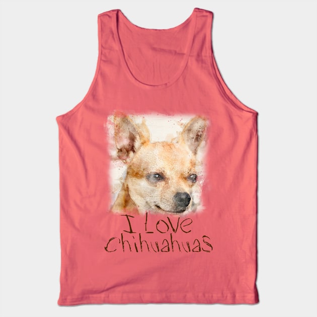 Dog  ; animals Tank Top by denissmartin2020